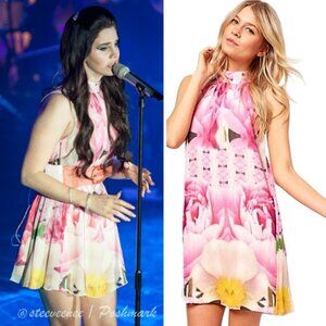 Ted Baker Aliah Floral Swing Dress ASO Lana Del Rey